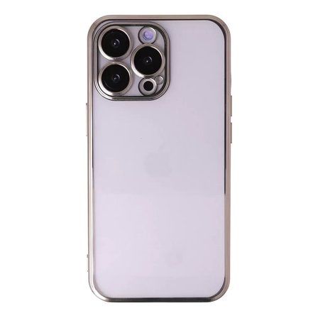 İphone 14 Pro Max Kılıf Razer Lensli Silikon - Gold