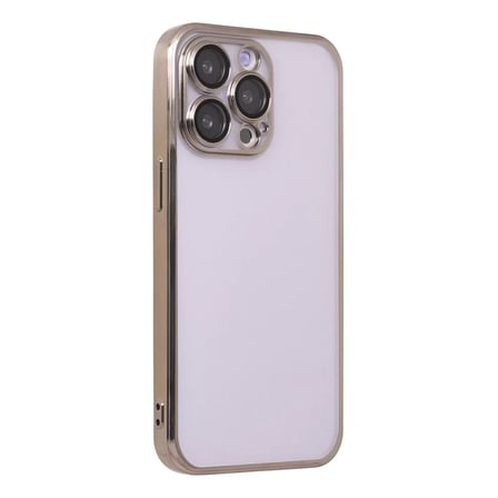 İphone 14 Pro Max Kılıf Razer Lensli Silikon - Gold