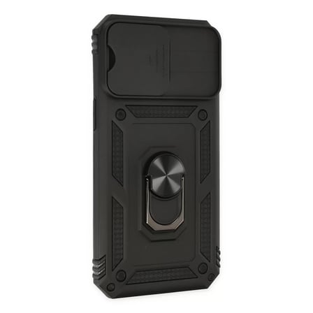 İphone 14 Pro Max Kılıf Pars Lens Yüzüklü Silikon - Siyah