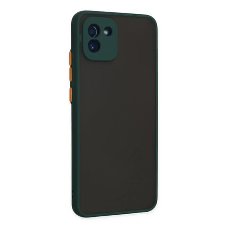 Samsung Galaxy A03 Kılıf Montreal Silikon Kapak - Yeşil