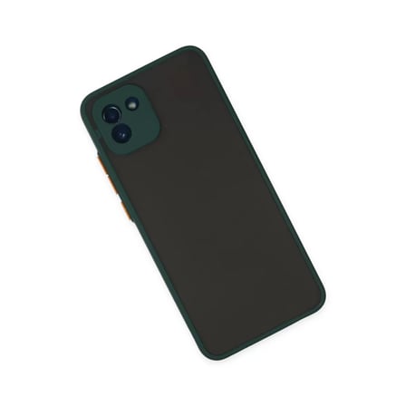 Samsung Galaxy A03 Kılıf Montreal Silikon Kapak - Yeşil