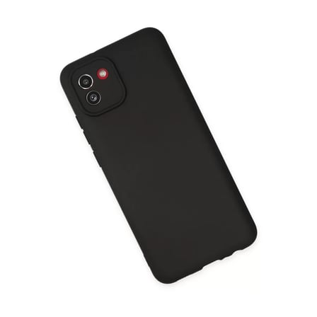 Samsung Galaxy A03 Kılıf First Silikon - Siyah