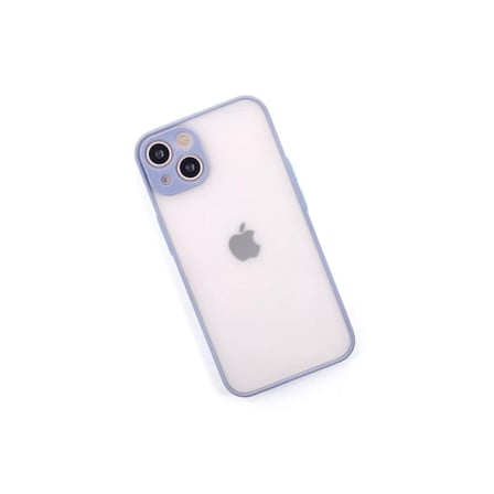 İphone 14 Kılıf Montreal Silikon Kapak - Gri