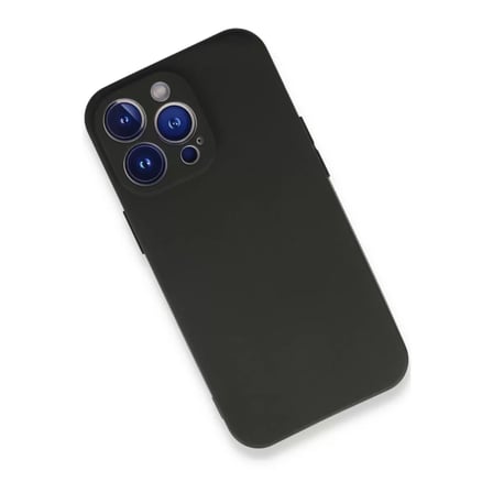 İphone 14 Pro Max Kılıf First Silikon - Siyah