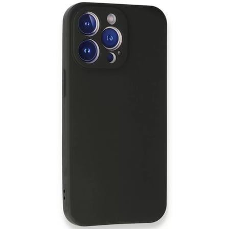 İphone 14 Pro Max Kılıf First Silikon - Siyah