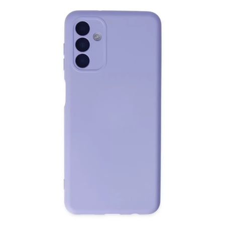 Samsung Uyumlu Galaxy A04s Kılıf Nano İçi Kadife Silikon - Lila