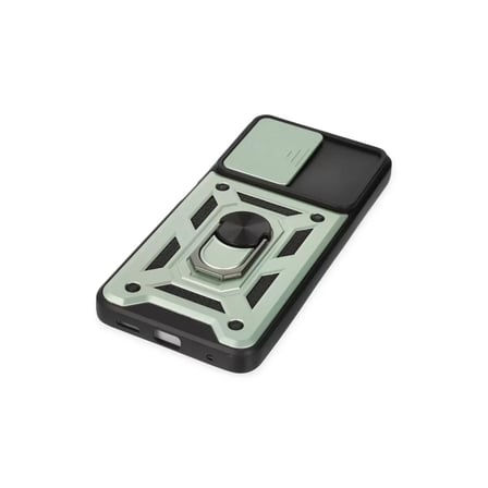 Xiaomi Poco X3 Gt Kılıf Pars Lens Yüzüklü Silikon - Yeşil