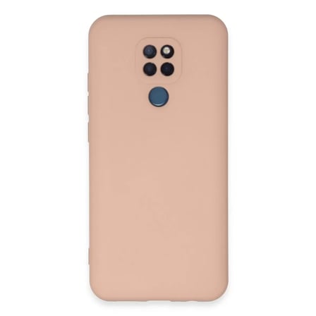 General Mobile Gm 20 Kılıf Nano İçi Kadife Silikon - Pudra