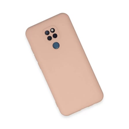 General Mobile Gm 20 Kılıf Nano İçi Kadife Silikon - Pudra