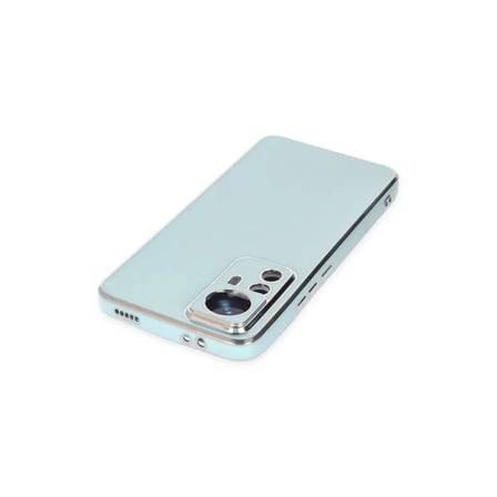 Xiaomi Mi 12t Pro Kılıf Volet Silikon - Açık Yeşil