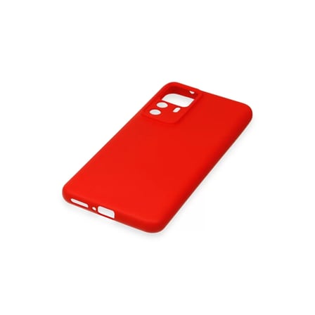 Xiaomi Mi 12t Pro Kılıf Nano İçi Kadife Silikon - Kırmızı
