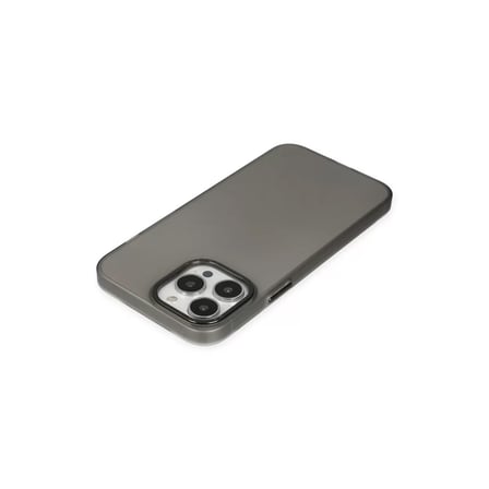İphone 13 Pro Max Kılıf Modos Metal Kapak - Siyah