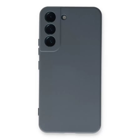Samsung Galaxy S23 Plus Kılıf Nano İçi Kadife Silikon - Gri