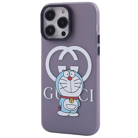 İphone 14 Pro Kılıf Prada Desenli Kapak - Prada Mor - 3