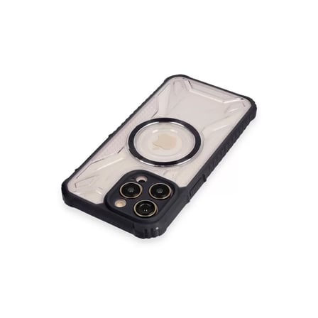 İphone 12 Pro Max Kılıf Prag Magneticsafe Kapak - Siyah