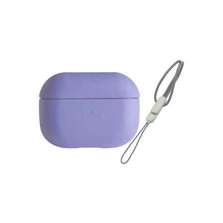 Airpods 3 (3.nesil) 405 Deri Kılıf - Lila