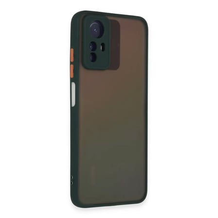Xiaomi Redmi Note 12s Kılıf Montreal Silikon Kapak - Yeşil