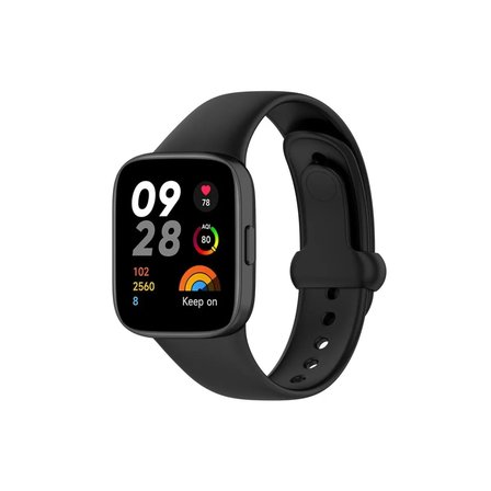 Xiaomi Uyumlu Redmi Watch 3 Origin Silikon Kordon - Siyah
