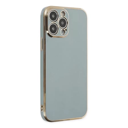 İphone 15 Pro Max Kılıf Volet Silikon - Açık Yeşil