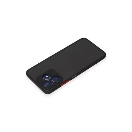 Realme C53 Kılıf Montreal Silikon Kapak - Siyah