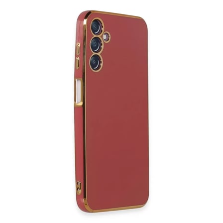 Samsung Galaxy M14 5g Kılıf Volet Silikon - Kırmızı