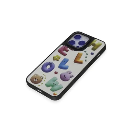 İphone 15 Pro Kılıf Mirror Desenli Kapak - Mirror - 15