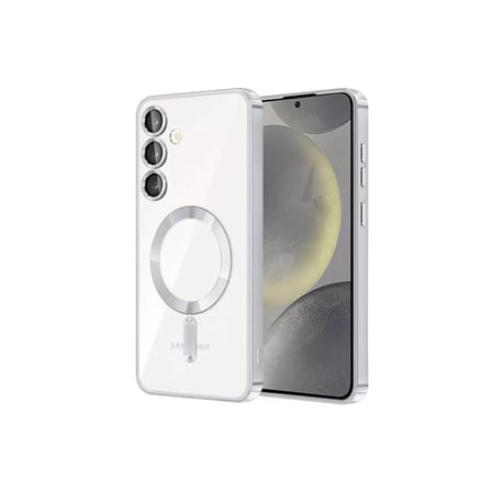 Samsung Galaxy S24 Kılıf Kross Magneticsafe Kapak - Titan Gri