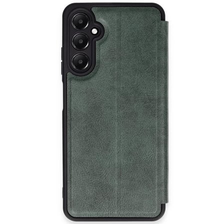 Samsung Galaxy A35 5g Kılıf Flip Cover - Koyu Yeşil