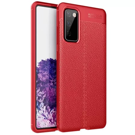 Samsung Uyumlu Galaxy S20 Fe Kılıf Auto Focus Kapak - Kırmızı