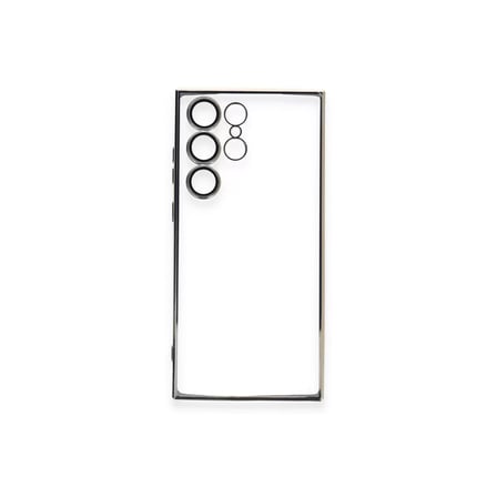 Samsung Galaxy S23 Ultra Kılıf Razer Lensli Silikon - Gold
