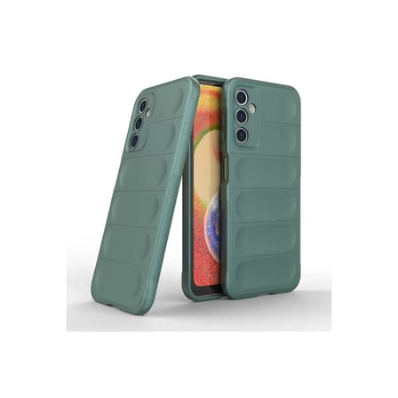 Samsung Galaxy A14 4g Kılıf Optimum Silikon - Koyu Yeşil