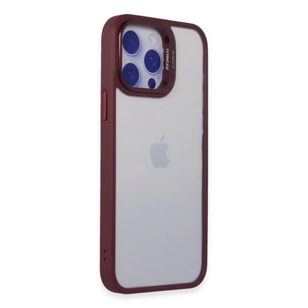 Joko  İphone 14 Pro Kılıf Roblox Lens Standlı Kapak - Bordo
