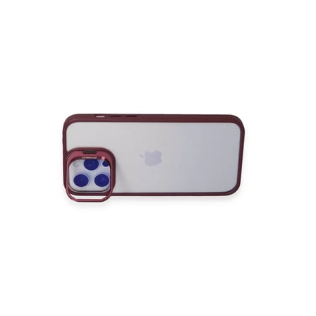 Joko  İphone 14 Pro Kılıf Roblox Lens Standlı Kapak - Bordo