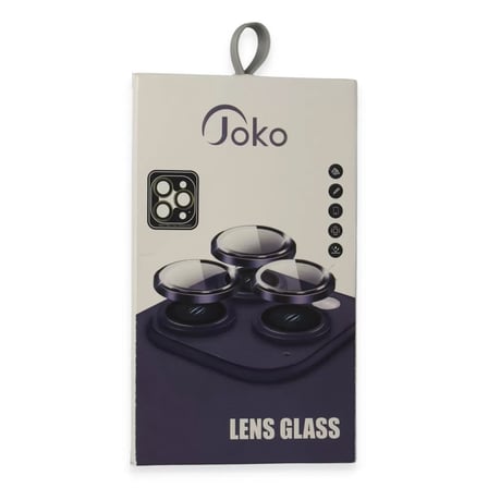 Joko  İphone 15 Pro Max Pvd Metal Kamera Lens - Gümüş
