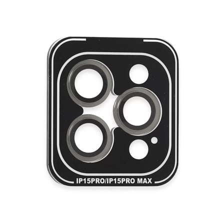 Joko  İphone 15 Pro Max Pvd Metal Kamera Lens - Gri