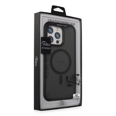 Joko  İphone 15 Pro Max Toras Airbag Magsafe Kapak - Siyah