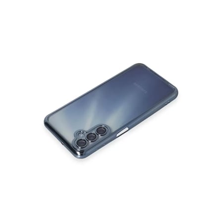Samsung Uyumlu Galaxy A35 5g Kılıf Razer Lensli Silikon - Açık Mavi