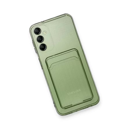 Samsung Uyumlu Galaxy A55 5g Kılıf Kart Şeffaf Silikon - Şeffaf