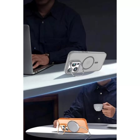 Joko  İphone 16 Plus Flet Lens Magsafe Kapak - Koyu Yeşil