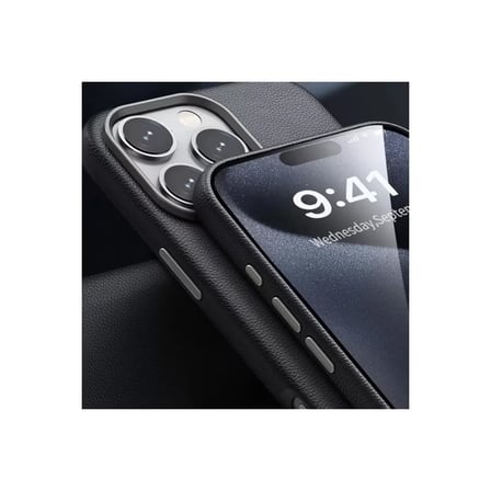 Joko  İphone 16 Pro Max Wonder Deri Magsafe Kapak - Siyah