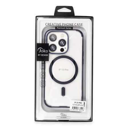 Joko  İphone 15 Pro Hilton Magsafe Kapak - Siyah
