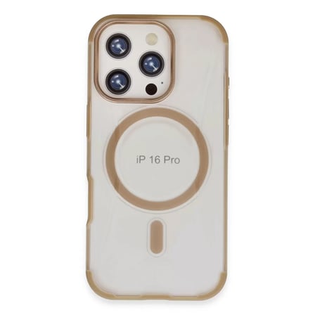 Joko  İphone 16 Pro Max Hilton Magsafe Kapak - Gold