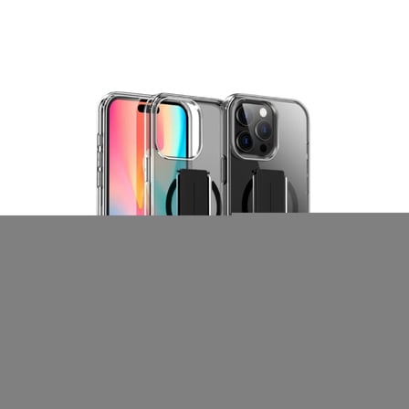 Joko  İphone 14 Pro Max Kılıf Alfa Magsafe Standlı Kapak - Siyah