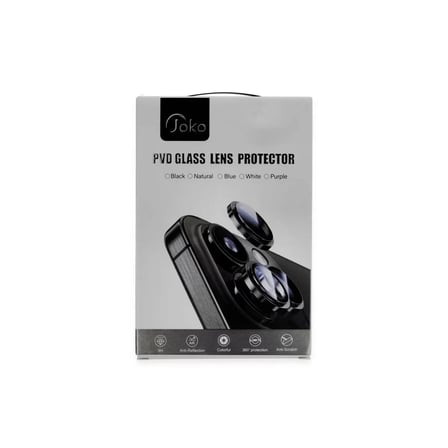 Joko  İphone 16 Pro Max Pvd Metal Kamera Lens - Siyah