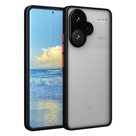 Xiaomi Uyumlu Redmi Note 13 Pro Plus Kılıf Montreal Silikon Kapak - Siyah