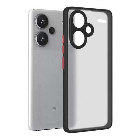 Xiaomi Uyumlu Redmi Note 13 Pro Plus Kılıf Montreal Silikon Kapak - Siyah