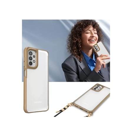 Samsung Uyumlu Galaxy A52 Kılıf Penta Silikon Kılıf - Çöl Titanyum
