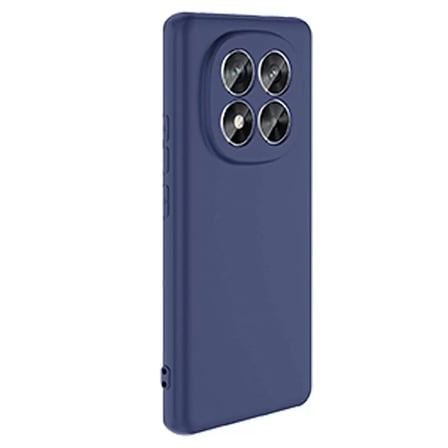 Xiaomi Uyumlu Redmi Note 14 Pro 5g Kılıf Nano İçi Kadife Silikon - Lacivert