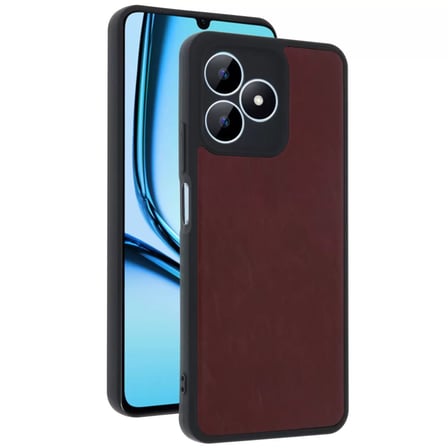 Realme Note 50 4g Kılıf Aras Deri Kapak - Bordo