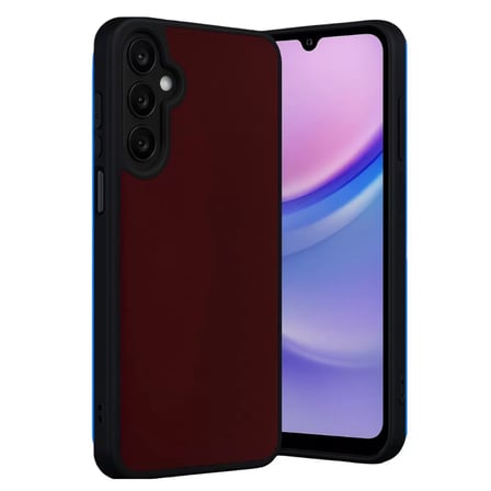 Samsung Uyumlu Galaxy M15 Kılıf Aras Deri Kapak - Bordo